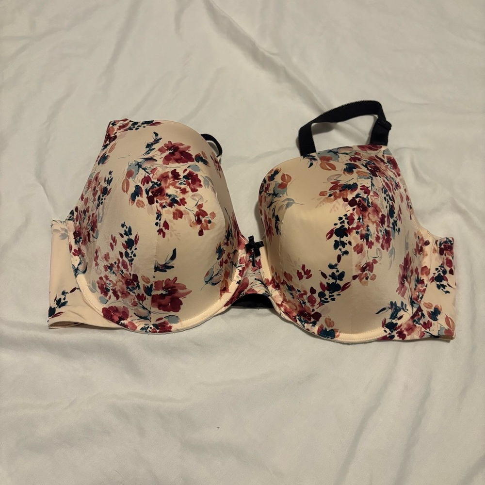 Floral Print Women's Bra